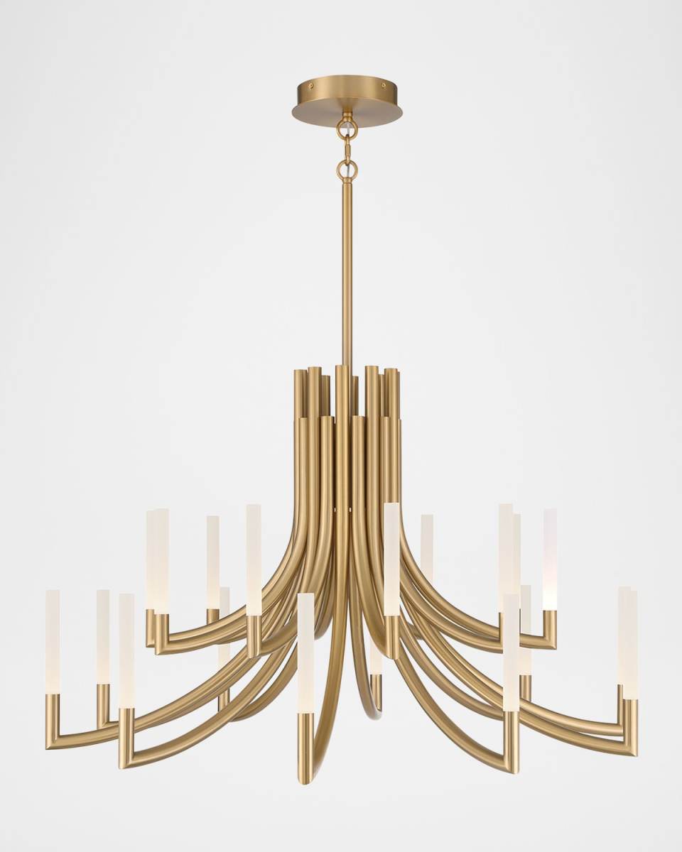 Olette 42" 20-Light LED Chandelier